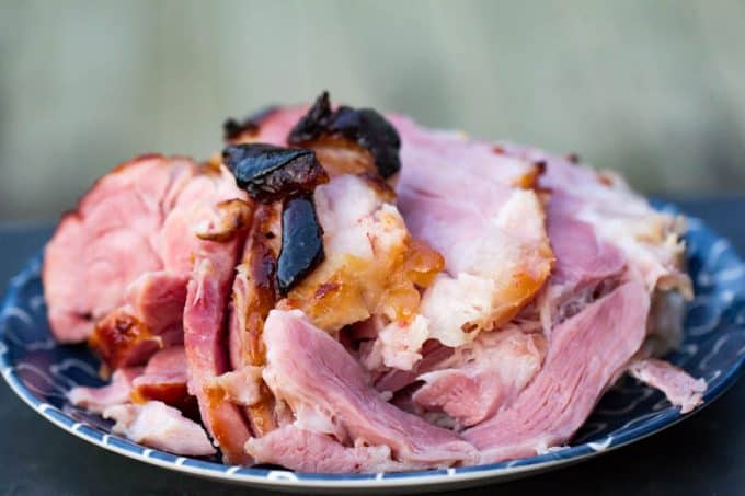 Traeger Smoked Ham Easy Glazed Double Smoked Ham Recipe