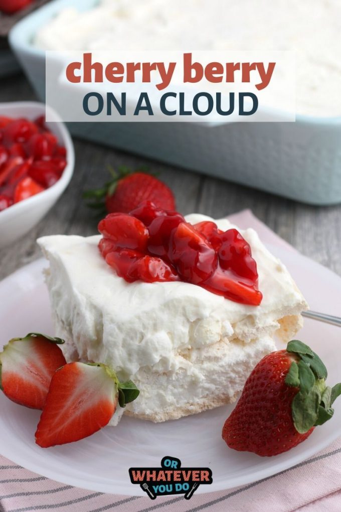 Cherry Berry on a Cloud  Fruit and meringue dessert recipes