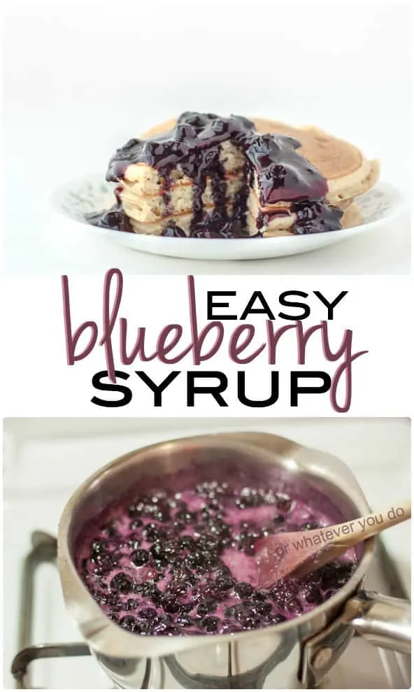 Blueberry Buckle with Lemon Syrup