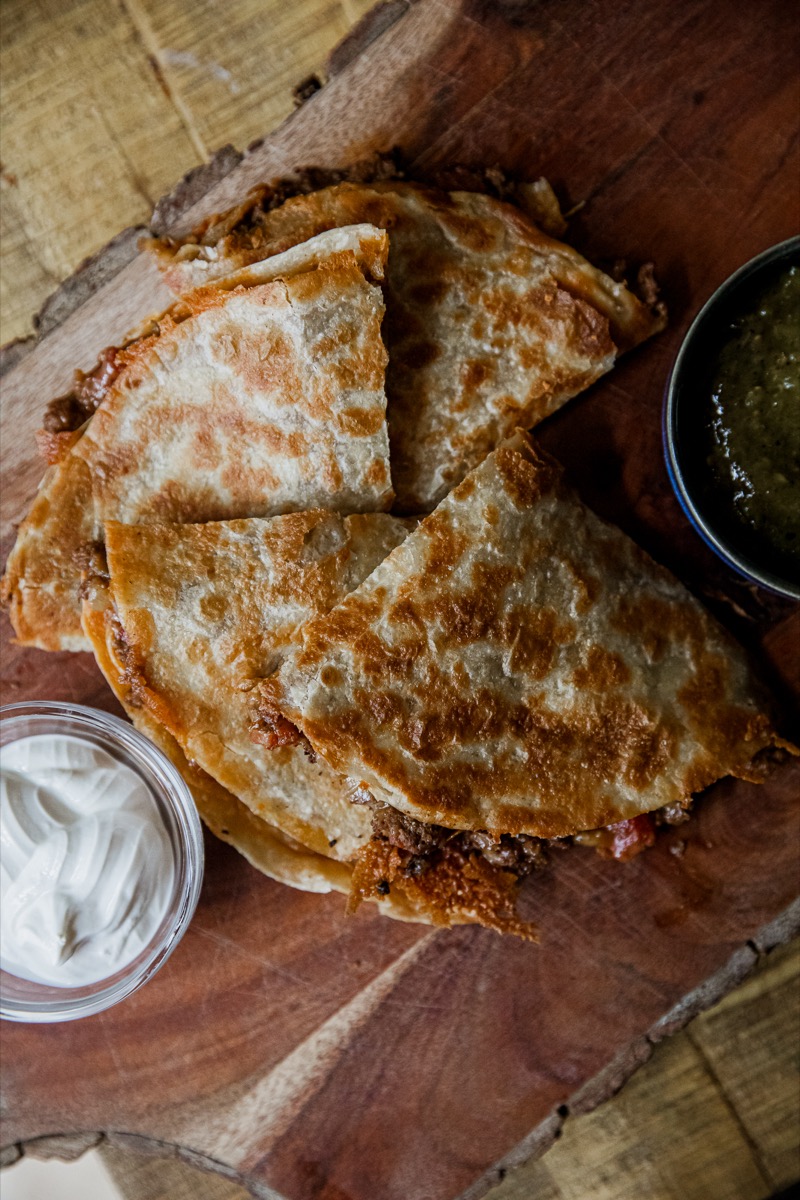 Beef Quesadillas