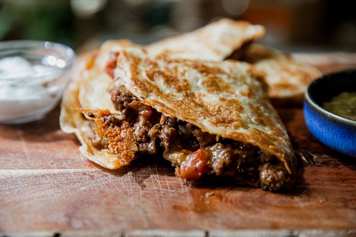 Beef Quesadillas