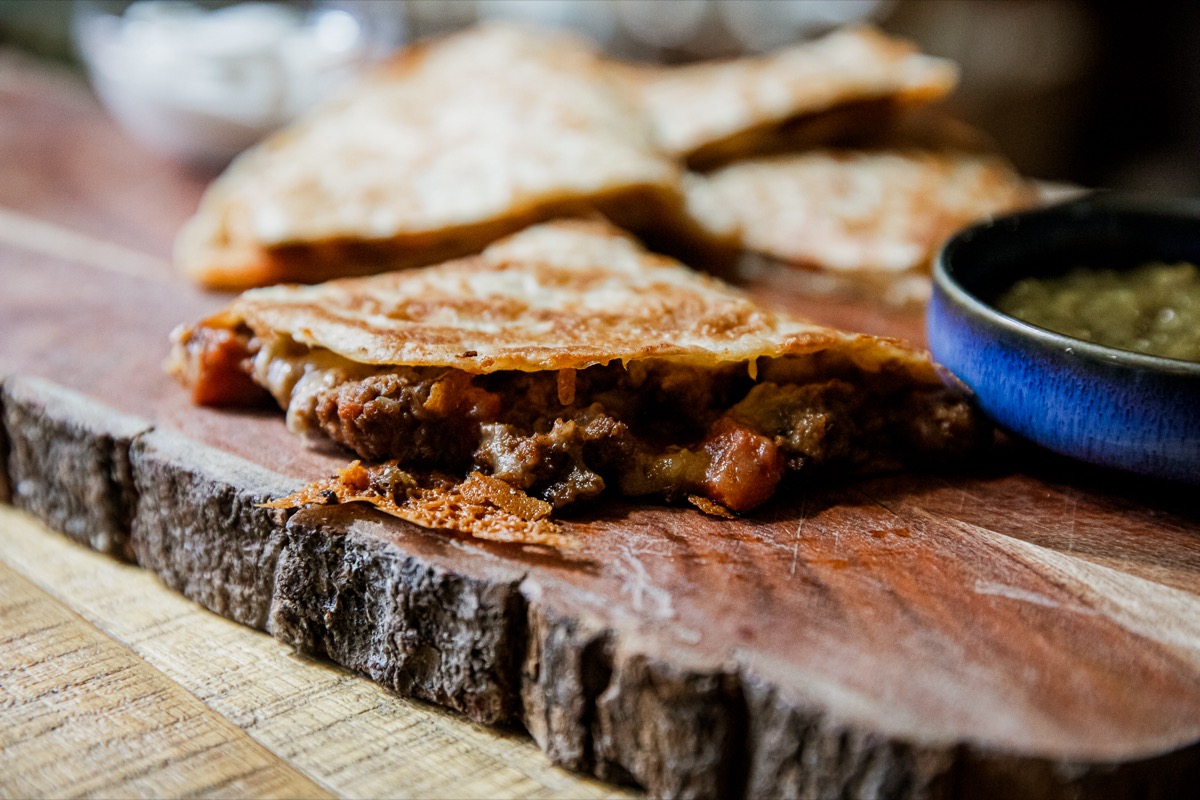 Beef Quesadillas