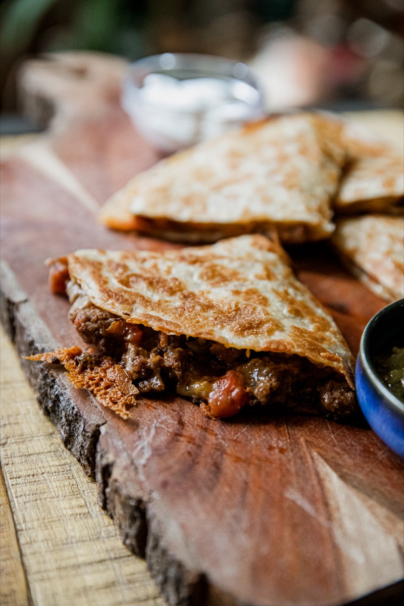 Ground Beef Quesadillas