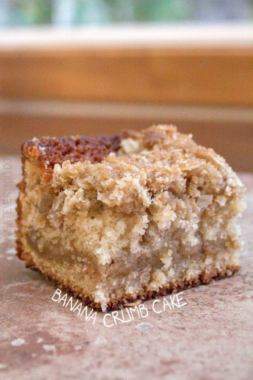 Banana Crumb Cake 