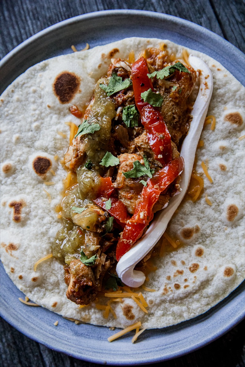 Slow Cooker Chicken Fajitas