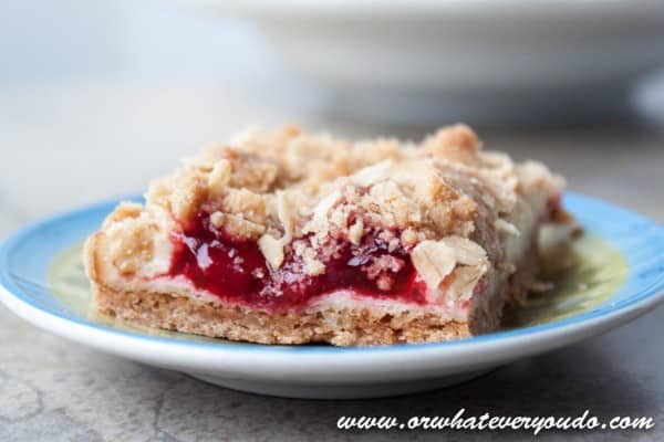 Strawberry Cheesecake Crumble Bars Or Whatever You Do 0183