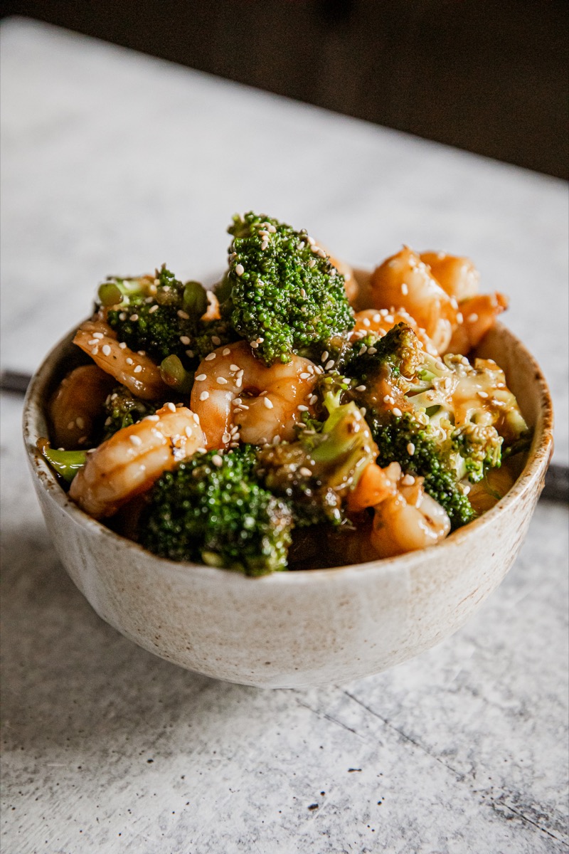 Broccoli Shrimp Stir Fry