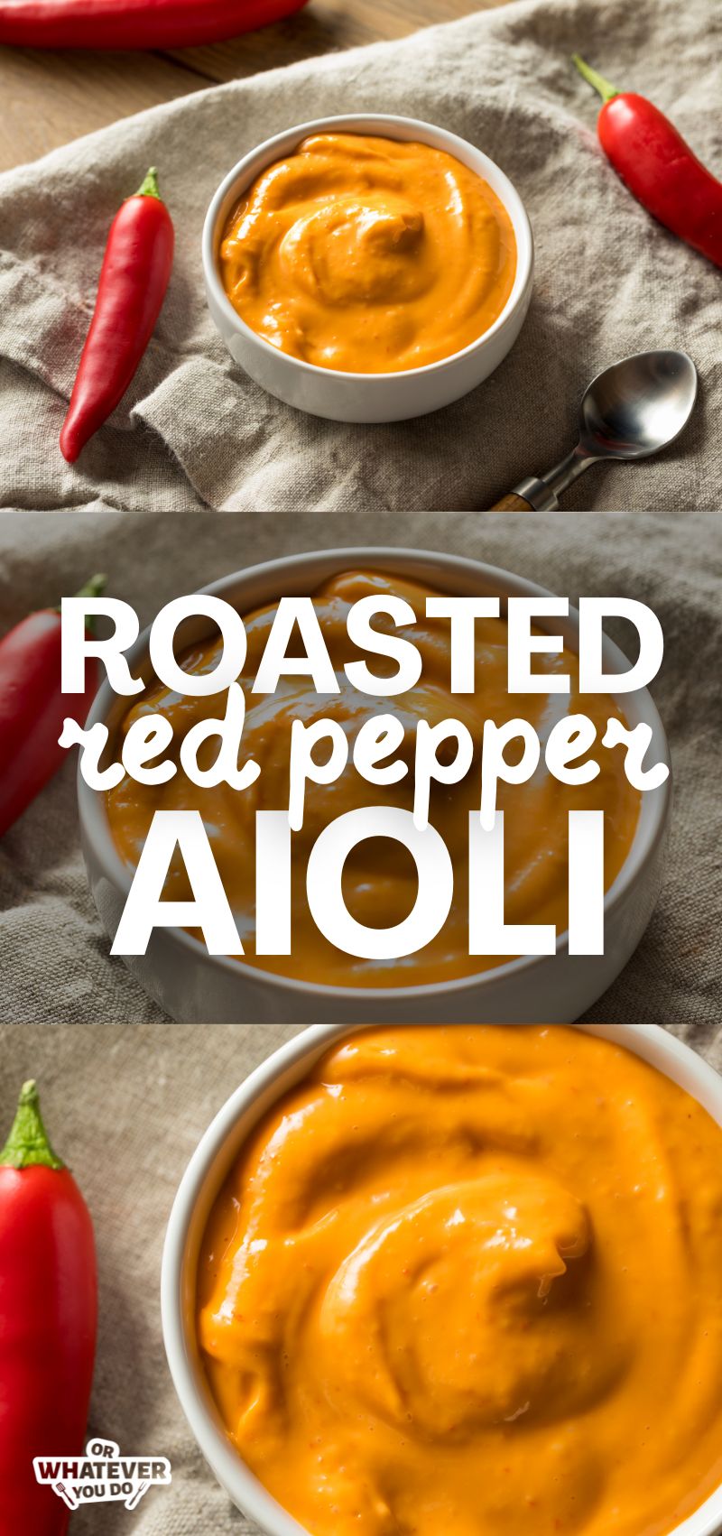Roasted Red Pepper Aioli