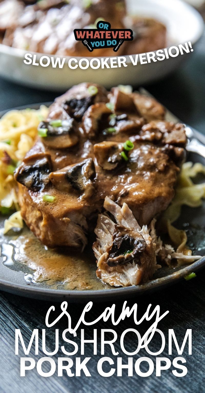 Creamy Mushroom Pork Chops