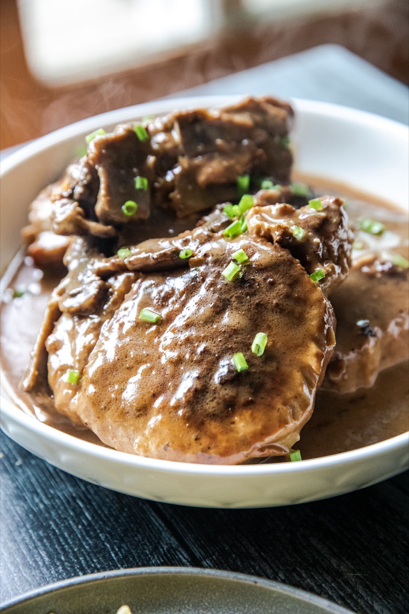 Creamy Mushroom Pork Chops