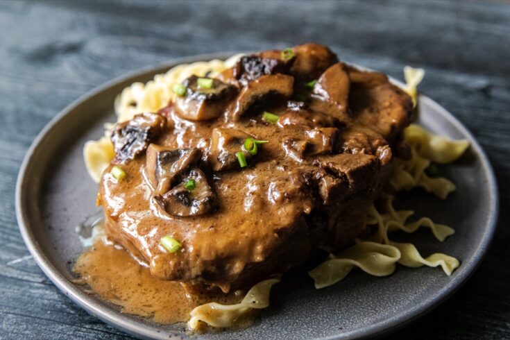 Creamy Mushroom Pork Chops