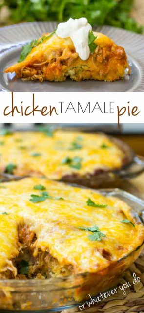 Chicken Tamale Pie Recipe - Or Whatever You Do