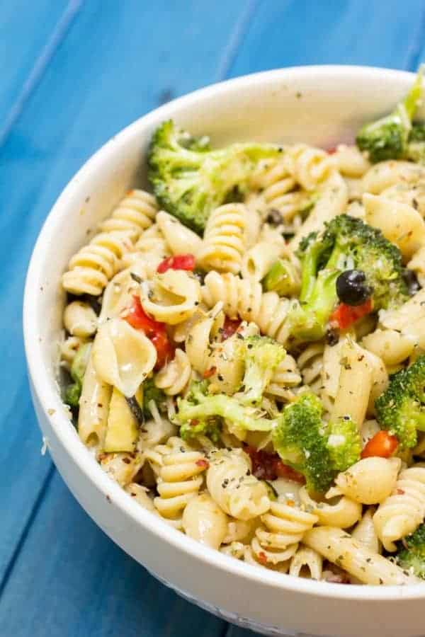 Pasta Salad with Italian Dressing Recipe - Or Whatever You Do