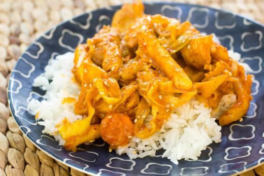 Korean Spicy Stir Fried Chicken and Vegetables - Or Whatever You Do