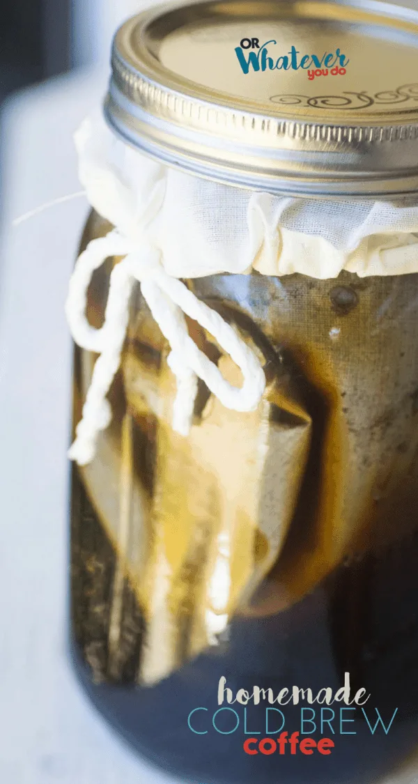 Recipe: Mason Jar Cold Brew Coffee