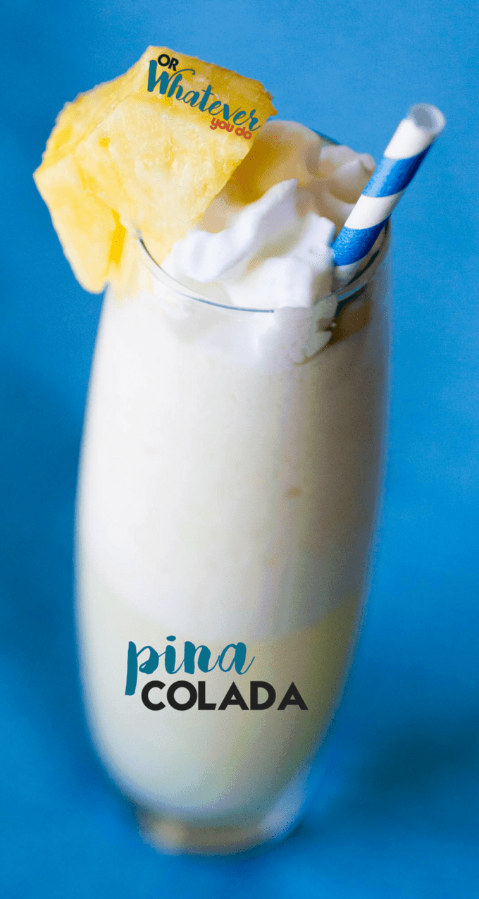 Homemade Pina Colada - Delicious summer cocktail recipe