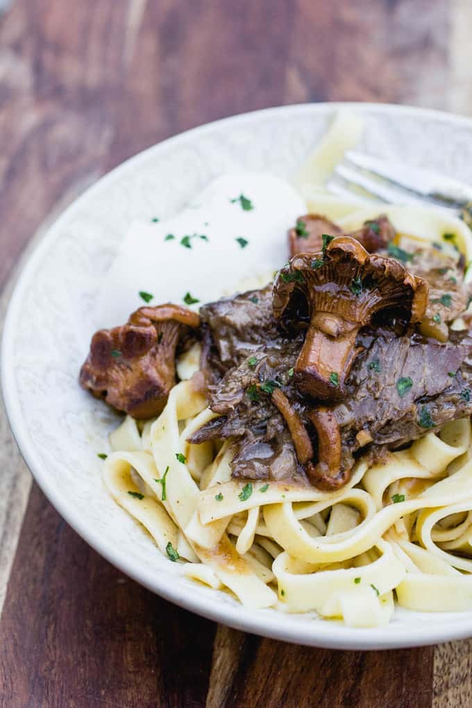 Instant Pot French Onion Beef Stroganoff - Or Whatever You Do