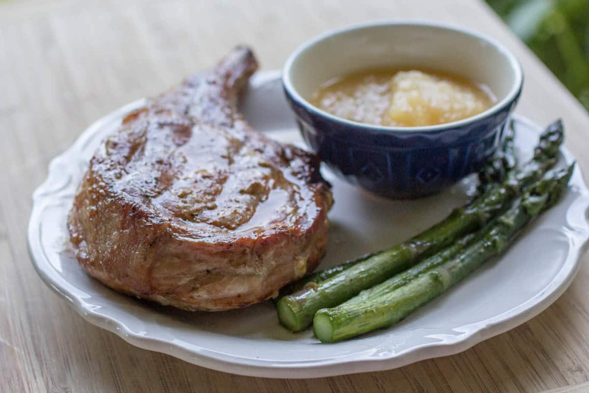 traeger pork chops