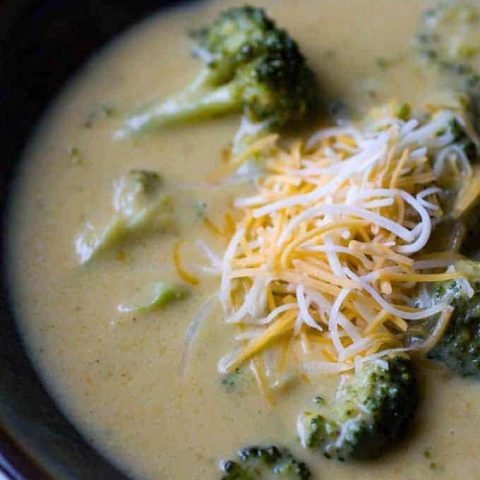 Cream Broccoli Cheese Soup | Homemade Easy Dinner Recipe