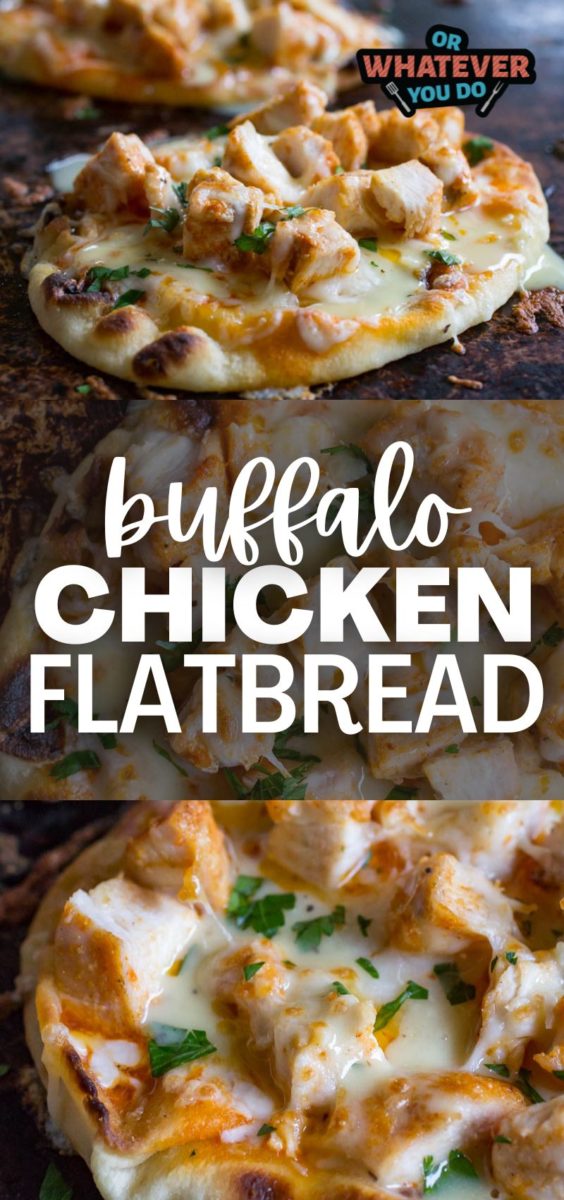 Traeger Buffalo Chicken Flatbread Pizza | Easy wood-pellet grilling recipe