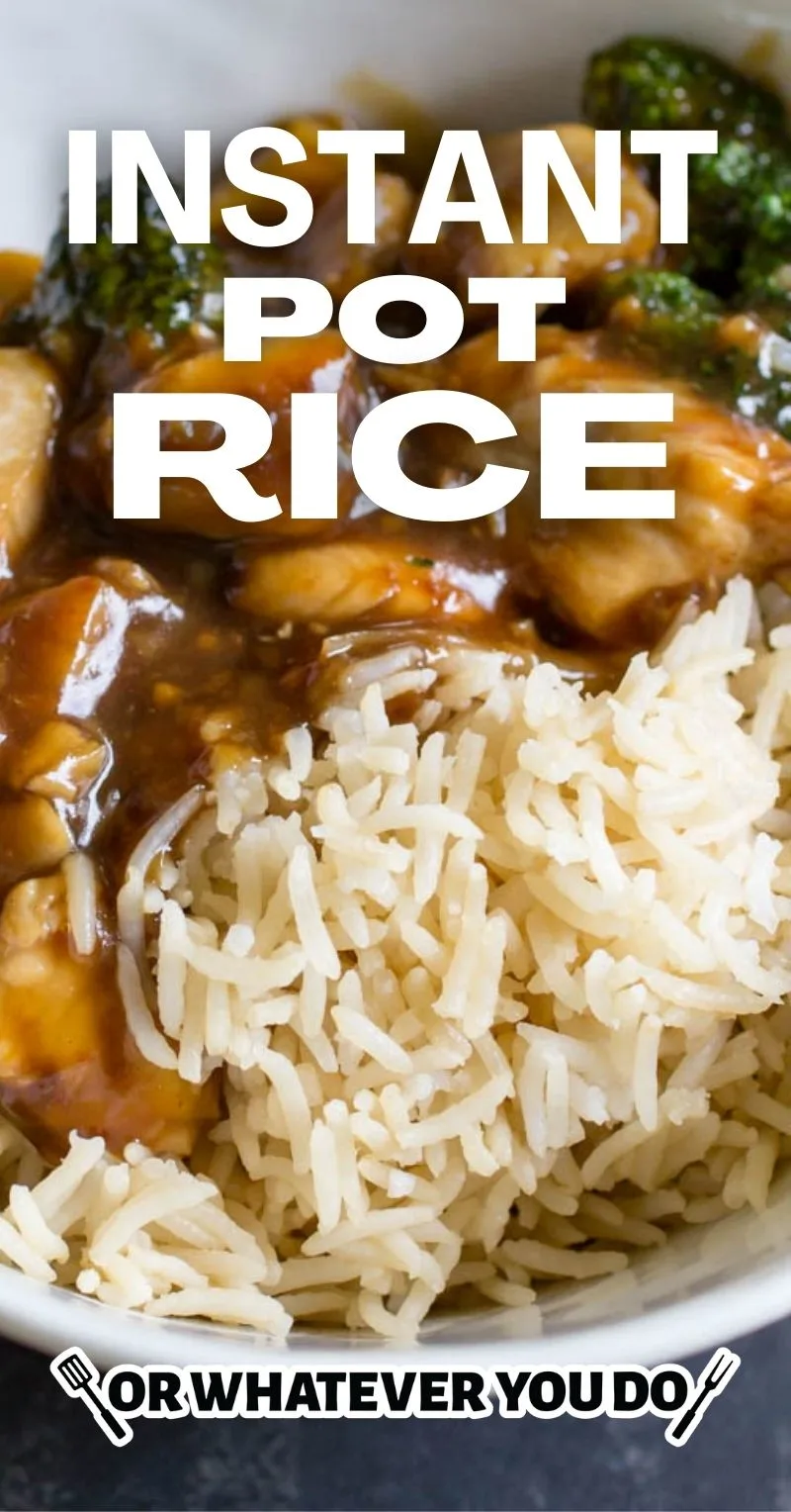 Back to Basics: Instant Pot Rice - PaleOMG