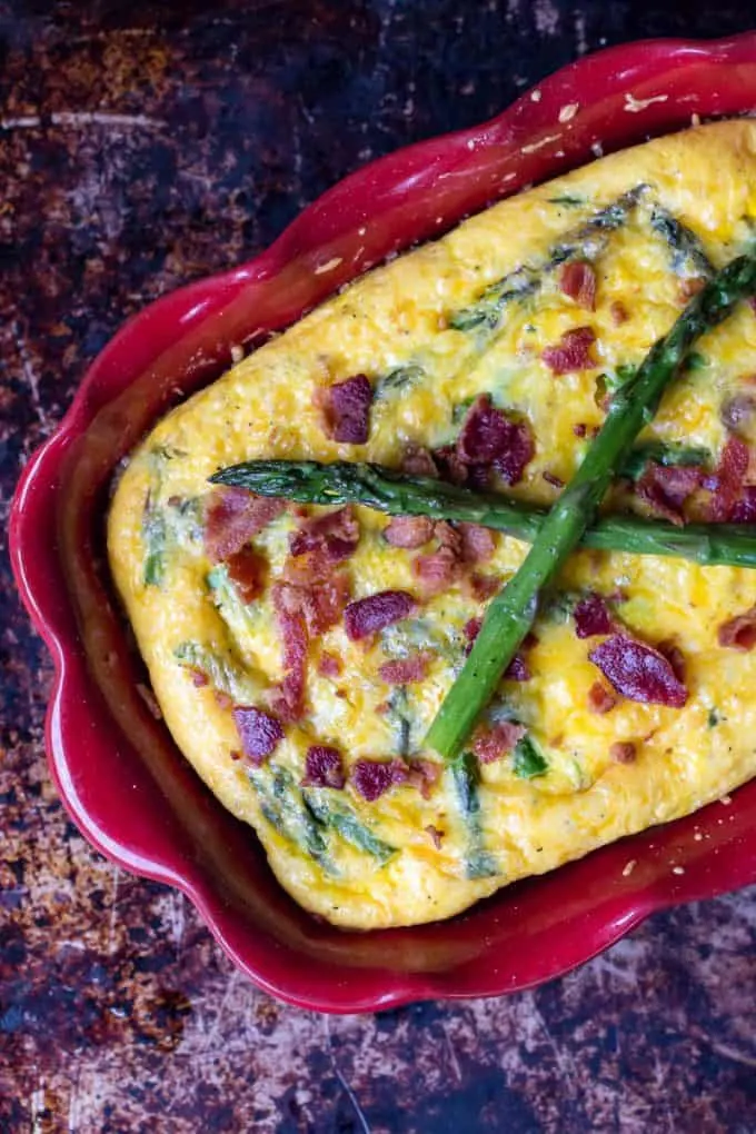 Traeger Grilled Bacon Asparagus Frittata | Or Whatever You Do