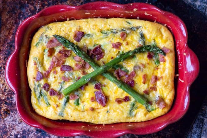 Traeger Grilled Bacon Asparagus Frittata | Or Whatever You Do