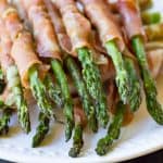 Traeger Grilled Prosciutto Asparagus