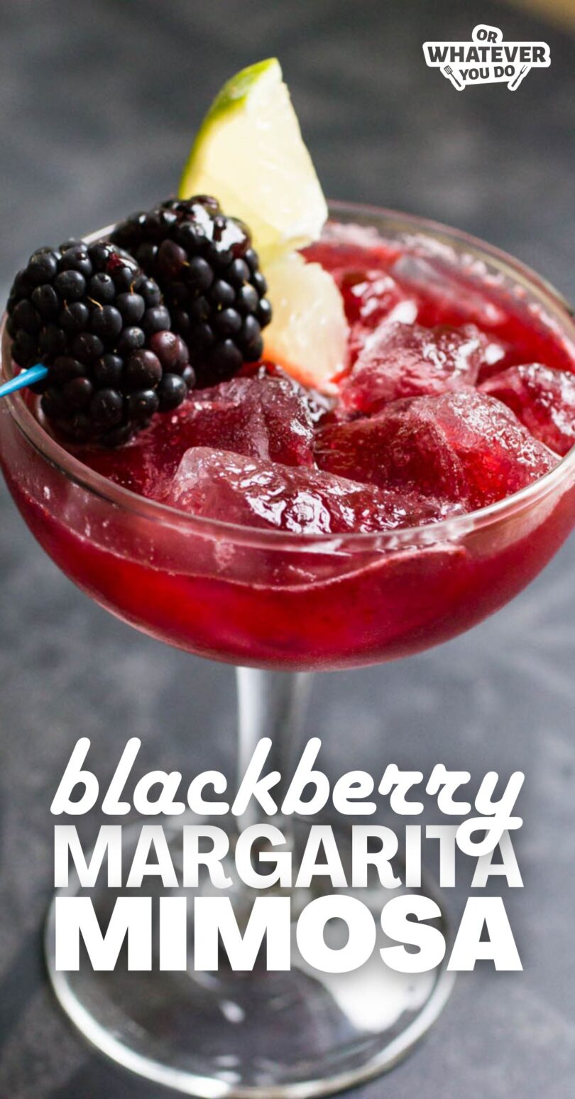 Blackberry Margarita Mimosa