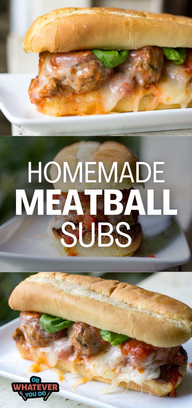 Homemade Meatball Subs