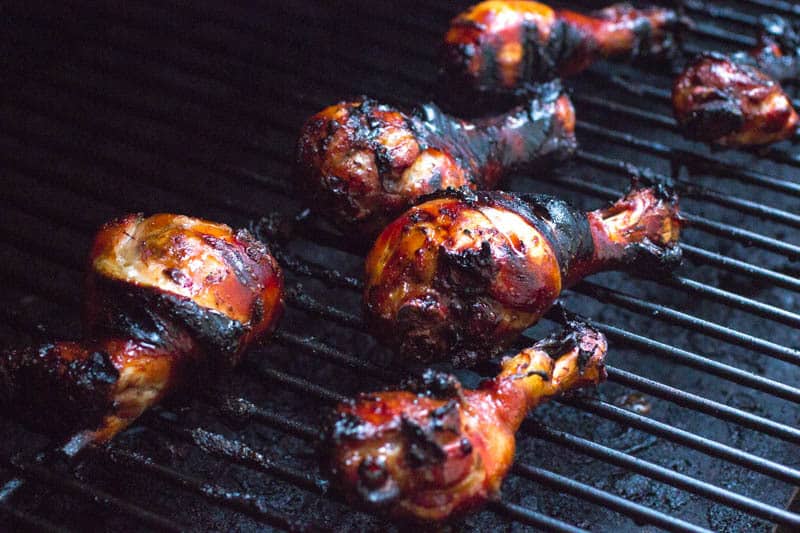 Honey Balsamic Traeger Grilled Chicken Legs | Wood-Pellet Grill Recipe