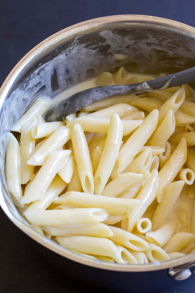 One-Pot Creamy Noodles - Easy kid-friendly side dish
