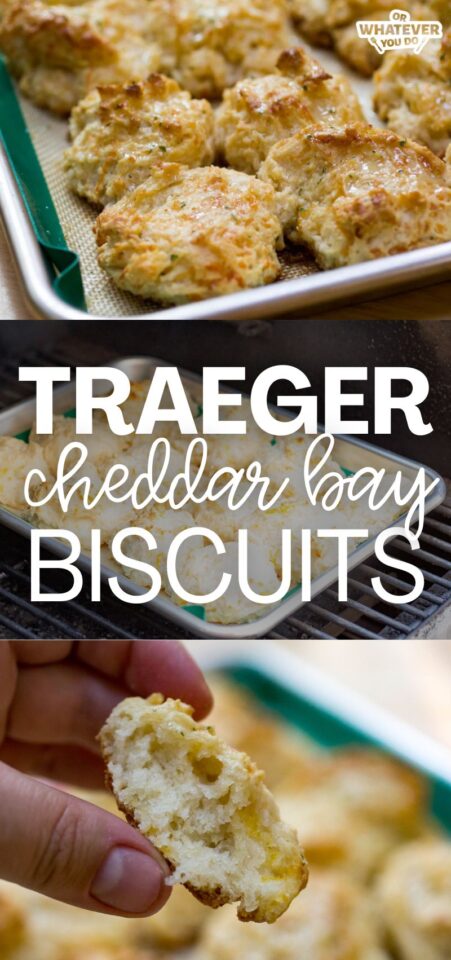 Traeger Grilled Cheddar Bay Biscuits - Or Whatever You Do