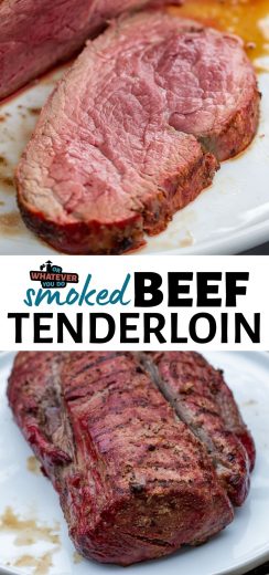 Traeger Smoked Beef Tenderloin - Pellet grill recipe for perfect tenderloin