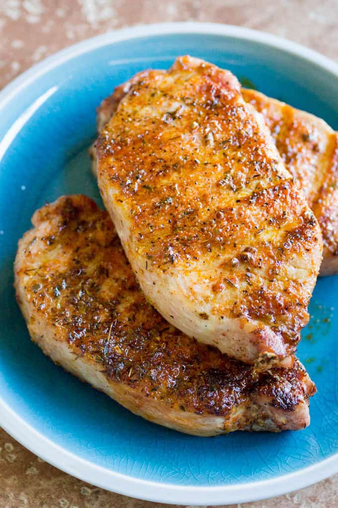 Traeger Blackened Pork Chops - Easy Traeger wood-pellet grill recipe