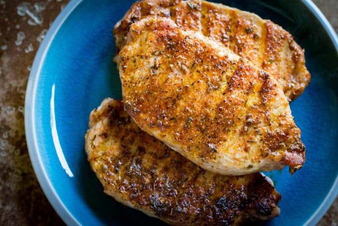 Traeger Blackened Pork Chops - Easy Traeger wood-pellet grill recipe