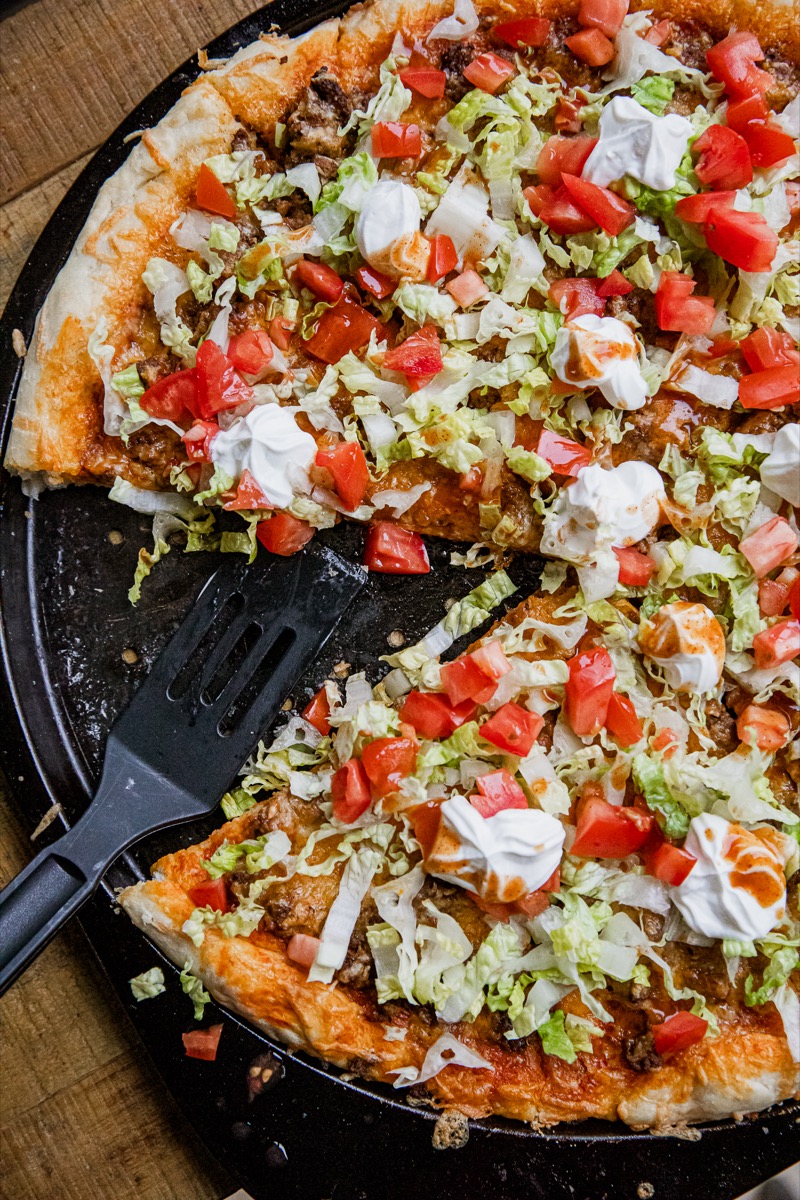 Taco Pizza