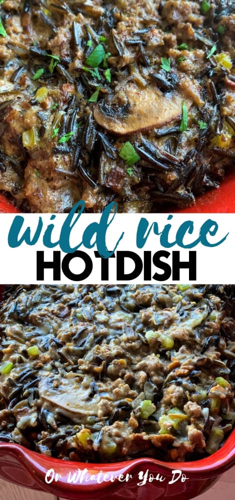 Wild Rice Casserole | Hotdish - Homemade Wild Rice Casserole Recipe ...