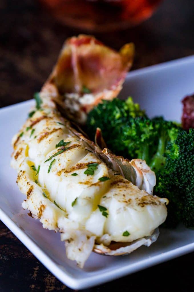 Traeger Grilled Lobster Tail - Easy Valentine's Day Recipe