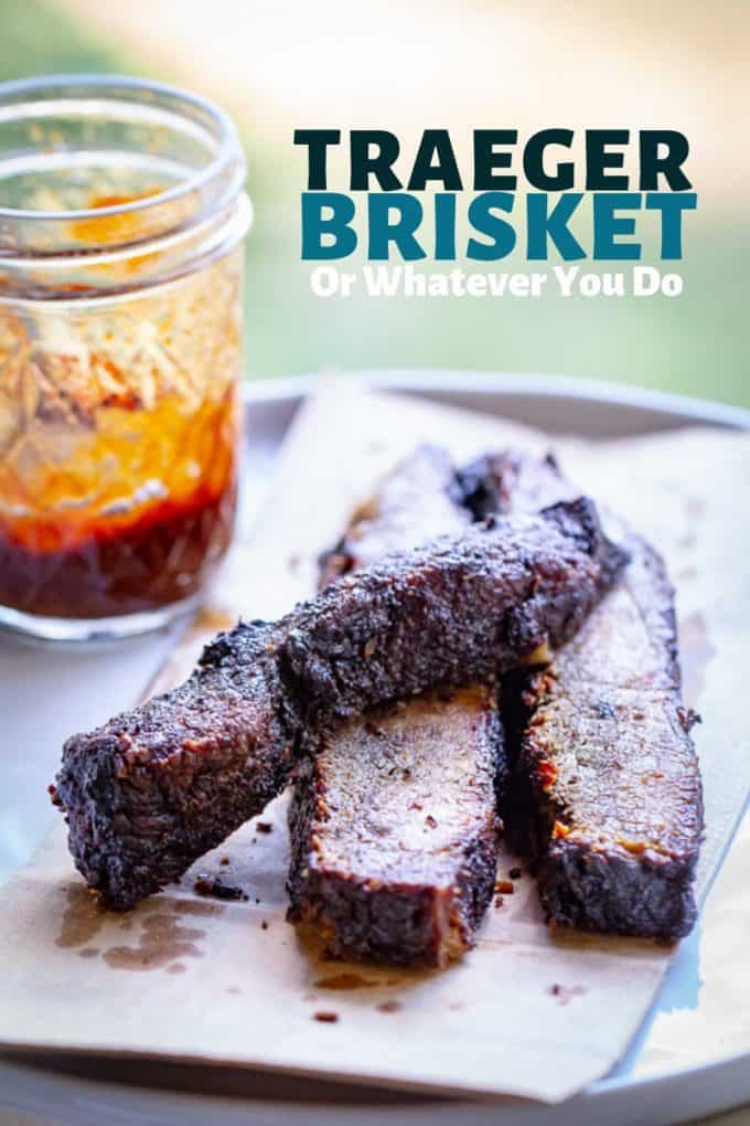 easy traeger brisket