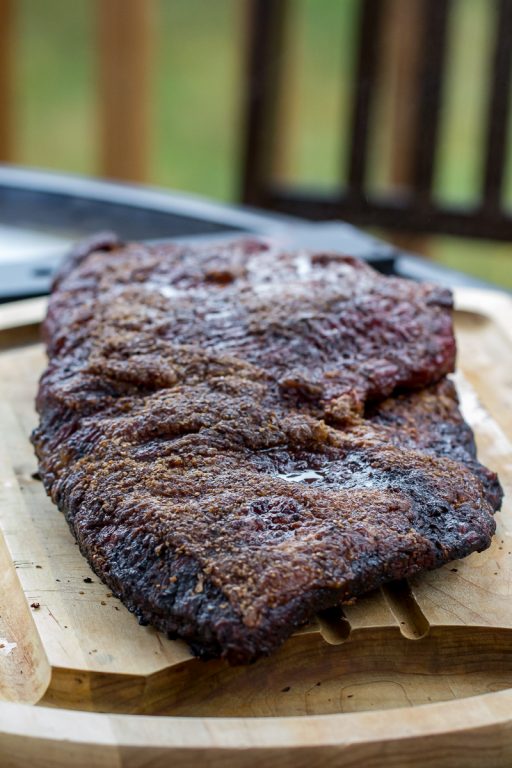 Traeger Smoked Brisket - Tender beef brisket recipe