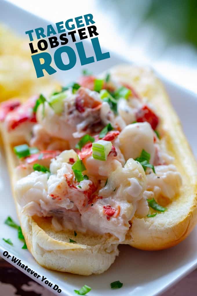 Traeger Lobster Rolls - Fresh homemade lobster roll recipe