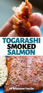 Togarashi Smoked Salmon - Traeger Smoked Salmon Recipe With 7 Spice