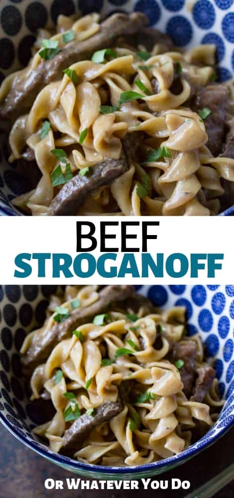 Beef Stroganoff Recipe - Homemade Classic Family Recipe