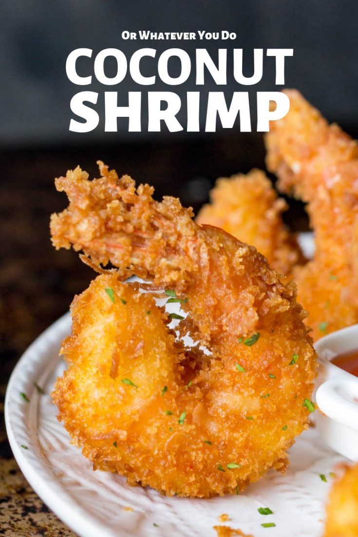 Coconut Shrimp - Easy homemade coconut shrimp appetizer