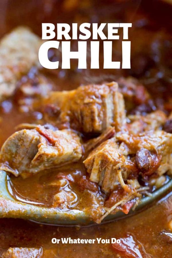 Traeger Brisket Chili - Easy Leftover Brisket Recipe