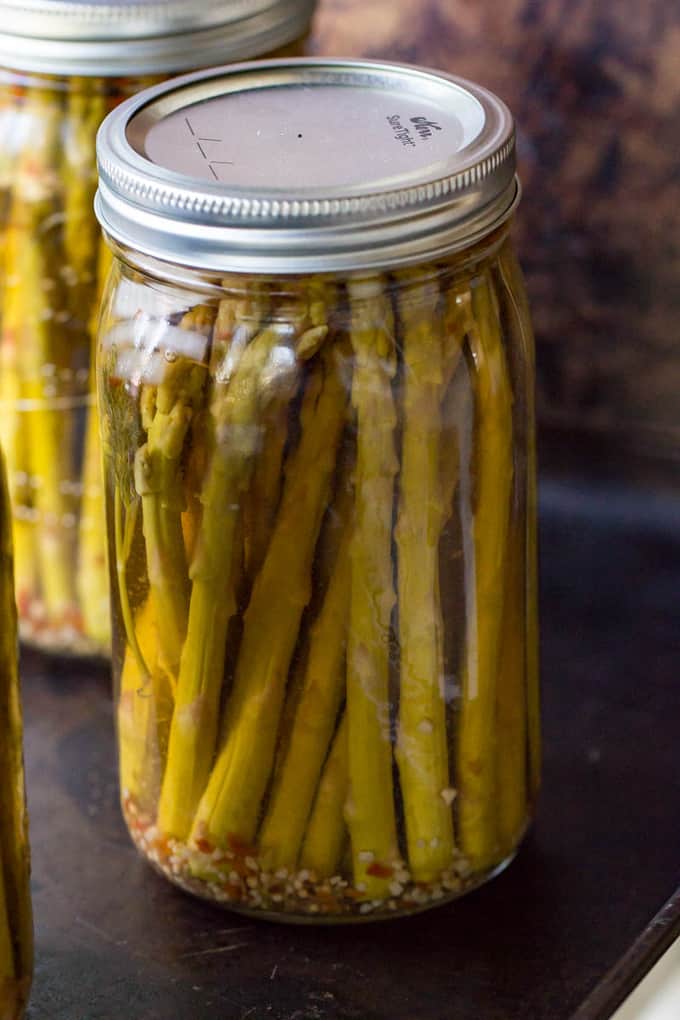 Pickled Asparagus Recipe Easy canned asparagus recipe