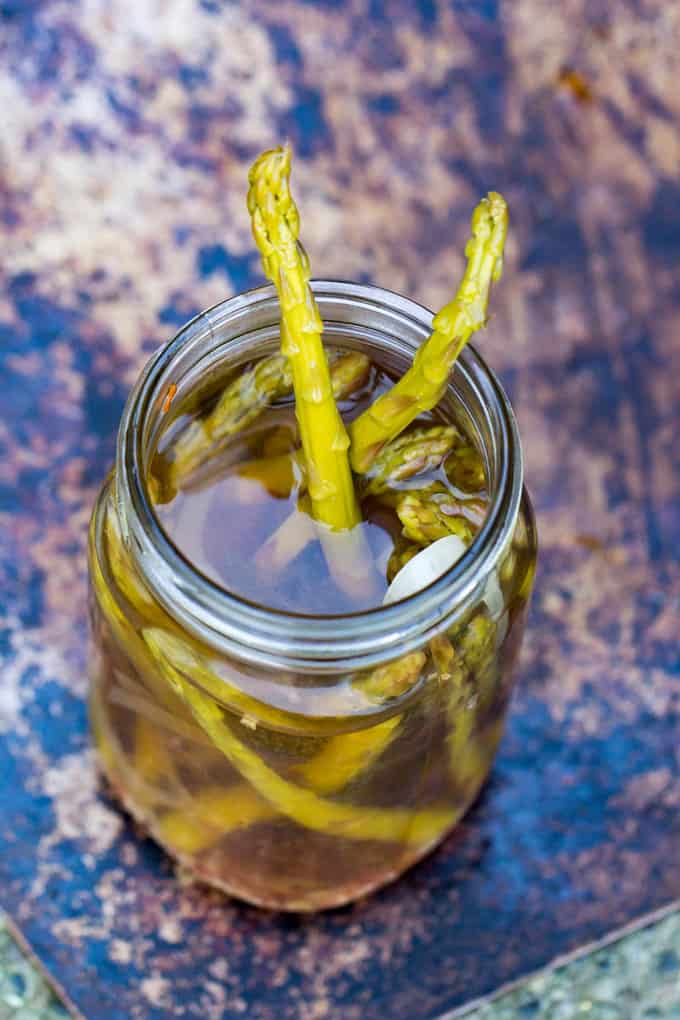 Pickled Asparagus Recipe - Easy Canned Asparagus Recipe