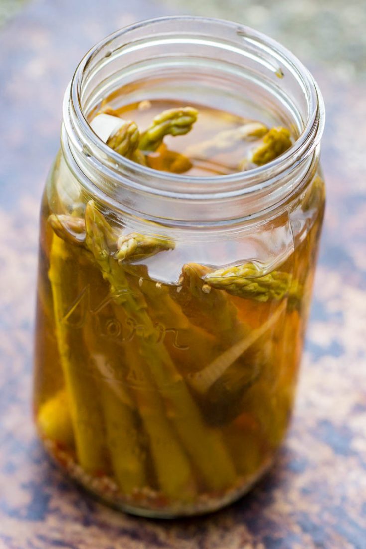 Pickled Asparagus Recipe Easy canned asparagus recipe