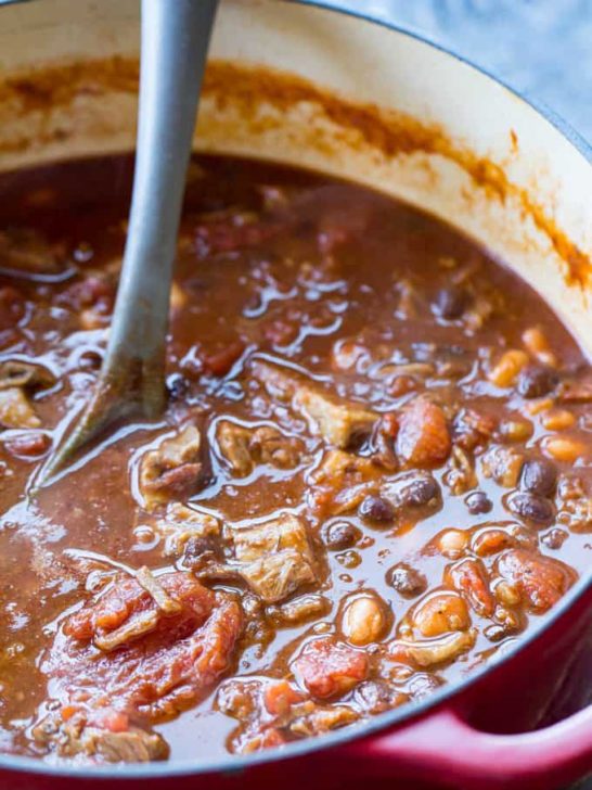 Smoked Baked Beans With Brisket - Or Whatever You Do